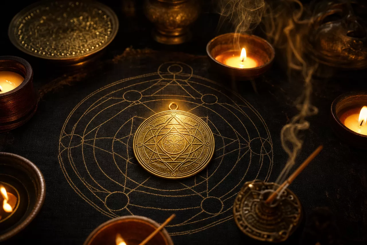 A calm spiritual space prepared for jinn removal and protective recitation